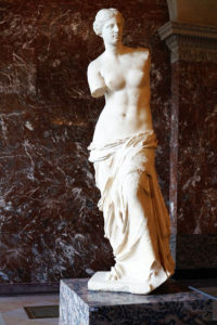 La Vénus de Milo au Musée du Louvre à Paris