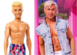 Ken en 2023 et Ryan Gosling